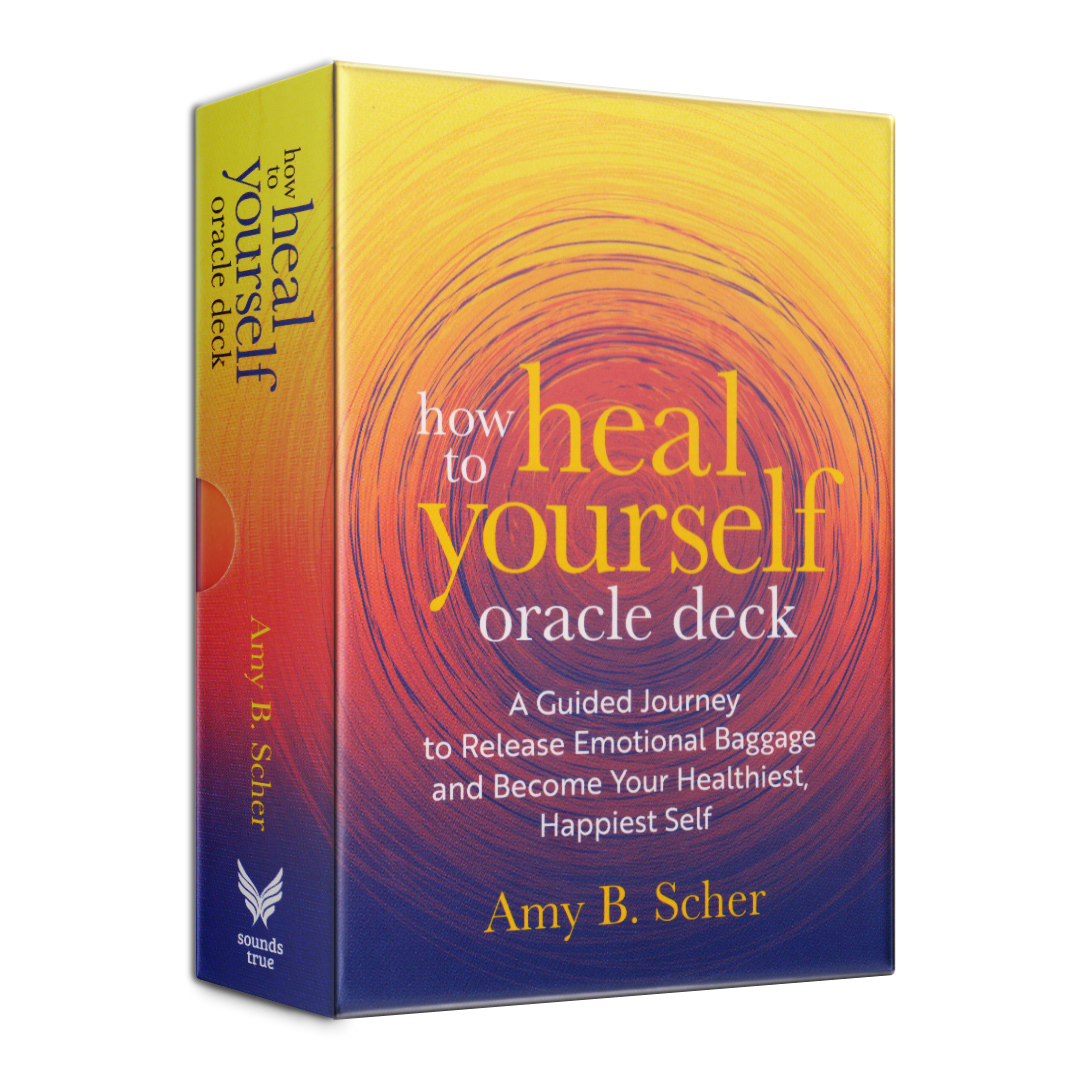自療神諭卡｜How to Heal Yourself Oracle Deck｜50張,釋放困頓情緒_清理束縛阻礙能量,贈中文翻譯