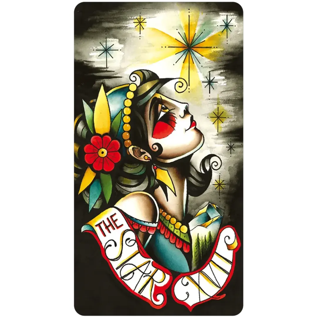 Eight Coins' Tattoo Tarot Borderless Miniature Edition-2