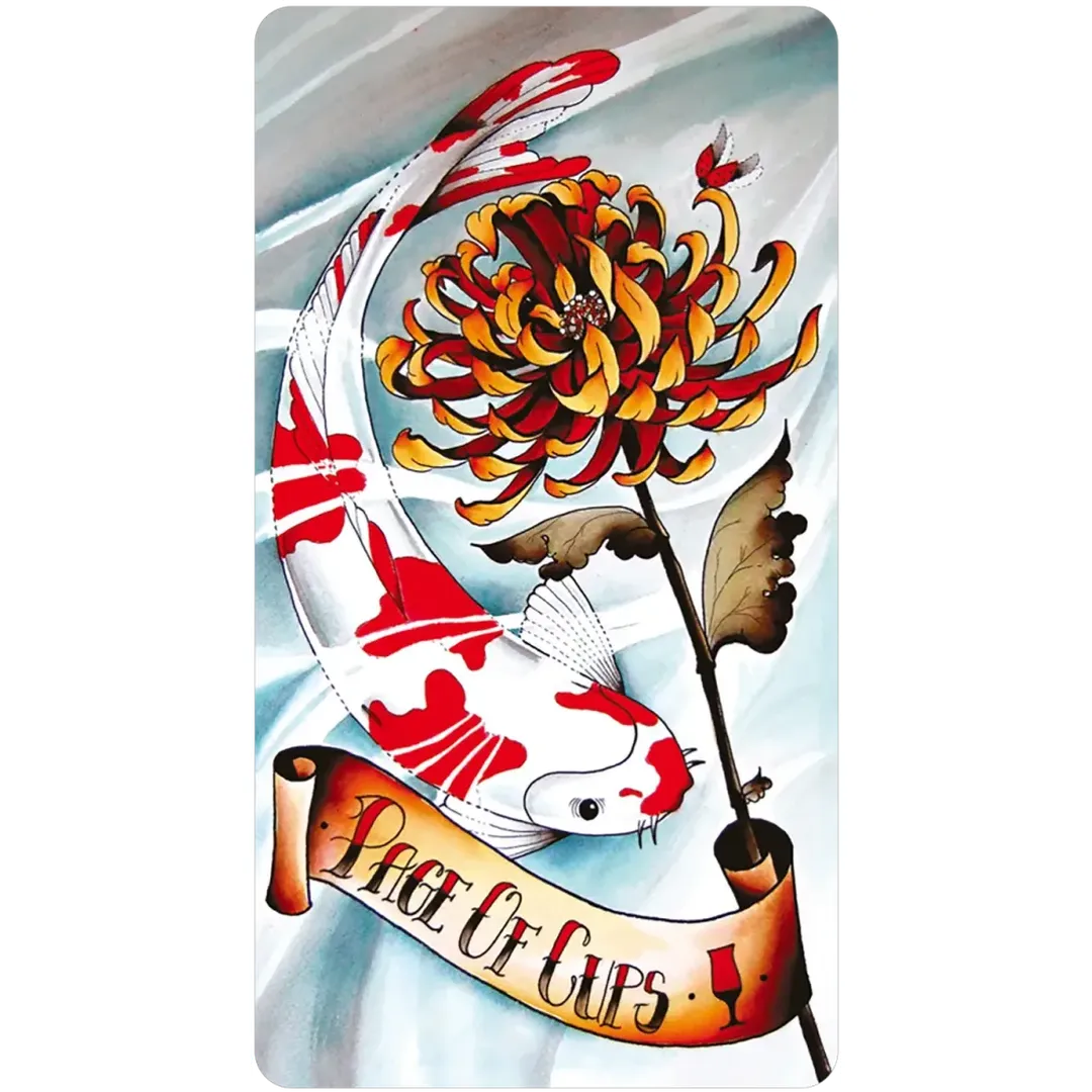 Eight Coins' Tattoo Tarot Borderless Miniature Edition-6
