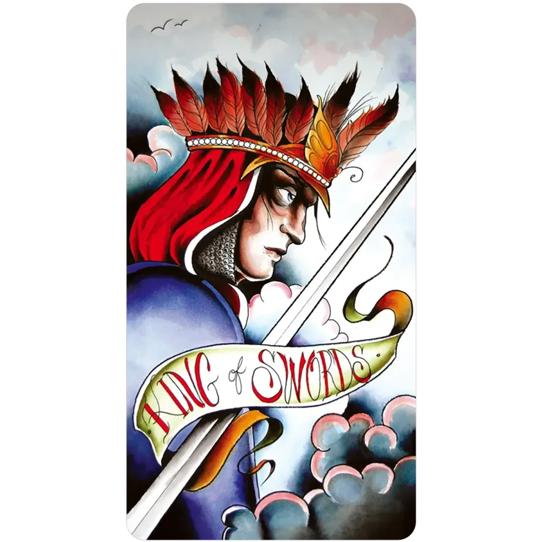 Eight Coins' Tattoo Tarot Borderless Miniature Edition-7