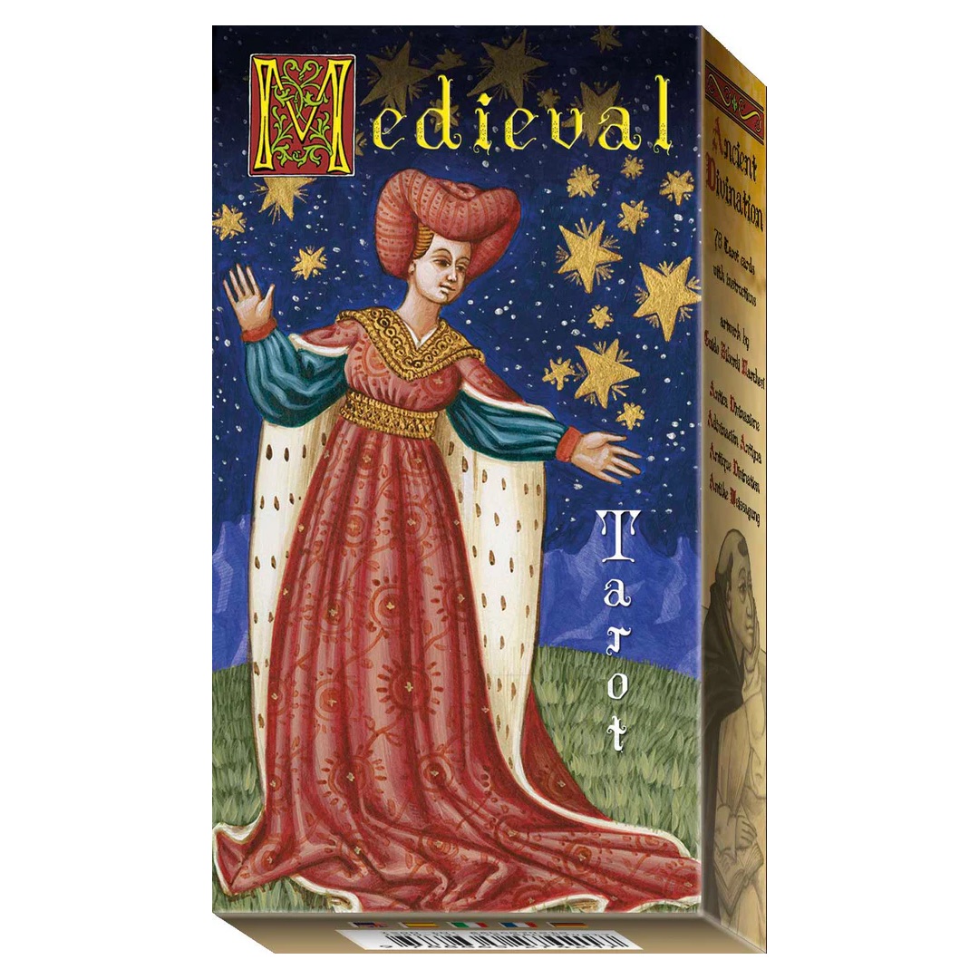 中世紀塔羅｜Medieval Tarot｜78張,獻給現代解讀者真正的中世紀塔羅牌,贈中文翻譯