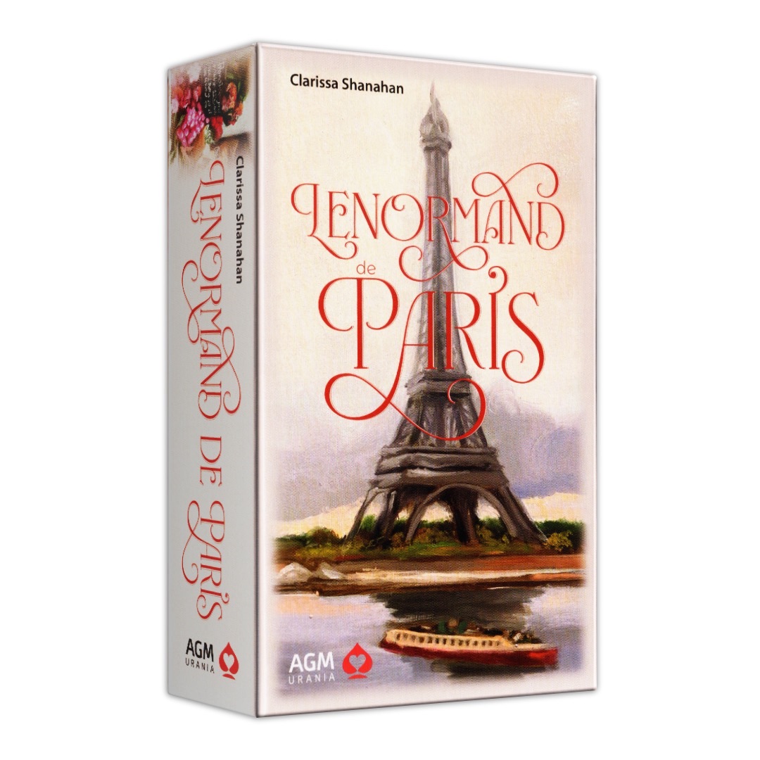 巴黎雷諾曼牌｜Lenormand de Paris｜36張,將過去和現在、占卜和藝術的線索連接起來,贈中文翻譯