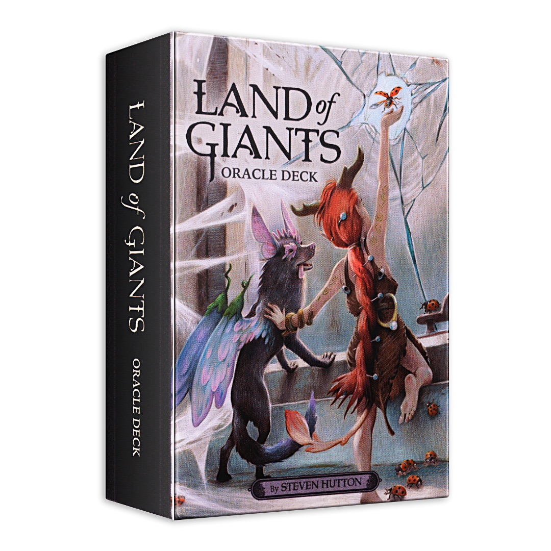 巨人聖域指引卡｜Land Of Giants Oracle｜42張,北英格蘭圖像、訊息和寓言,贈中文翻譯