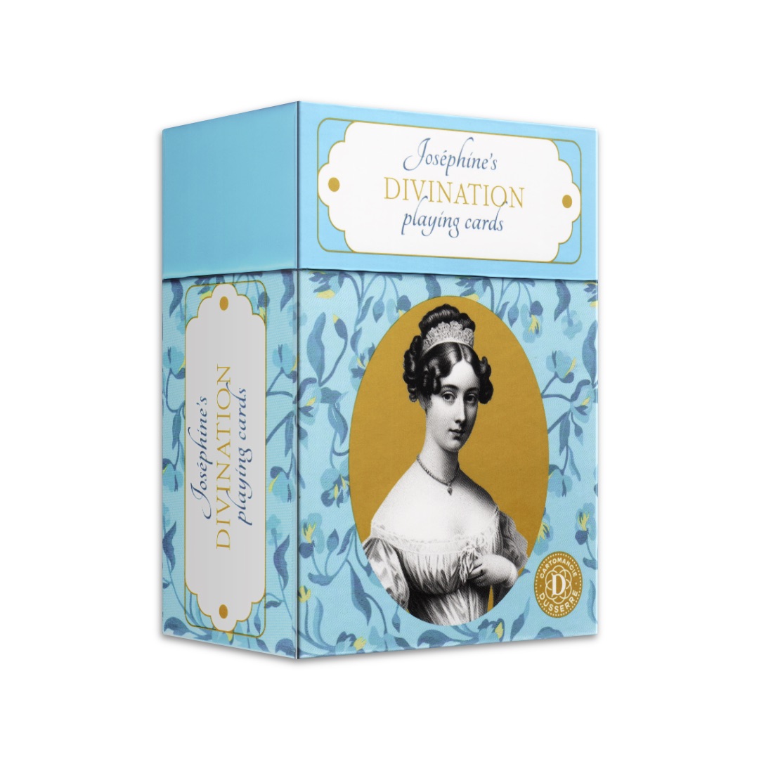約瑟芬占卜撲克牌｜Joséphine's Divination Playing Cards｜79張,富有趣味和易於理解的復古波普藝術風格設計,贈中文翻譯