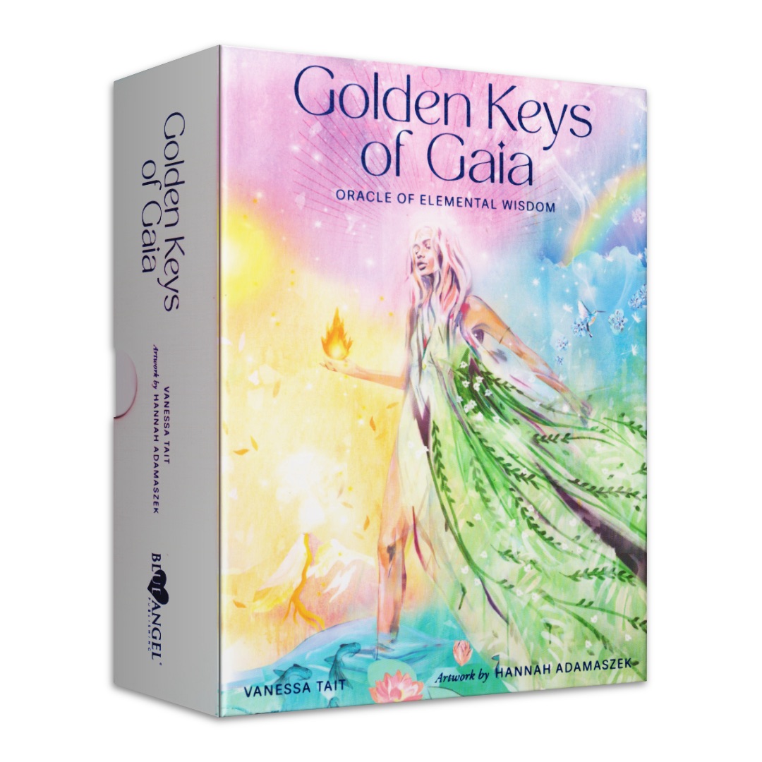蓋亞金鑰指引卡｜Golden Keys of Gaia｜50張,贈中文翻譯