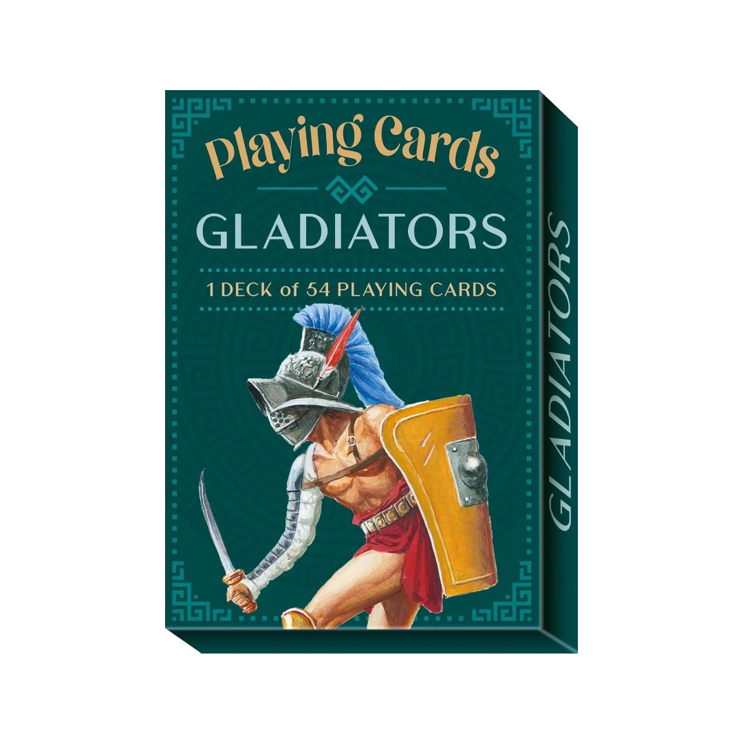 角鬥士撲克牌｜Gladiators - Playing Cards｜54張,古羅馬鬥士啟發設計