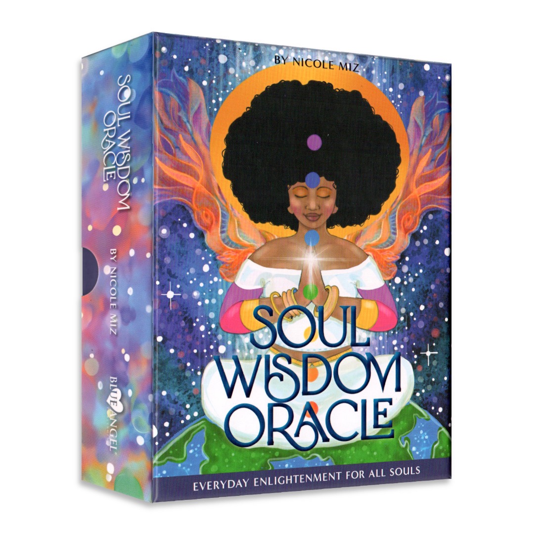 靈魂智慧神諭卡｜Soul Wisdom Oracle Cards｜50張,深層滋養與自己真實內在及天使和靈性導師團隊連結,贈中文翻譯