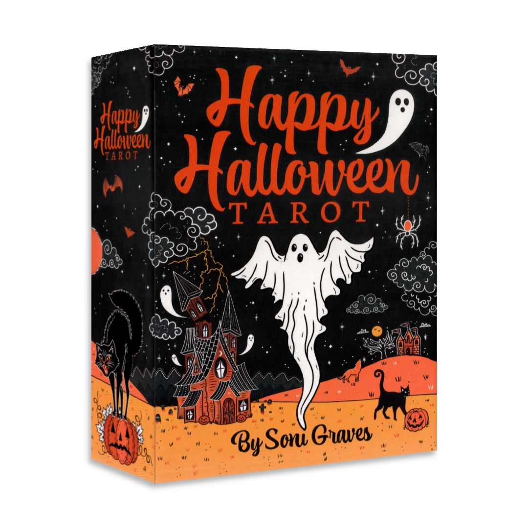 歡樂萬聖節塔羅牌｜Happy Halloween Tarot｜78張,贈中文翻譯