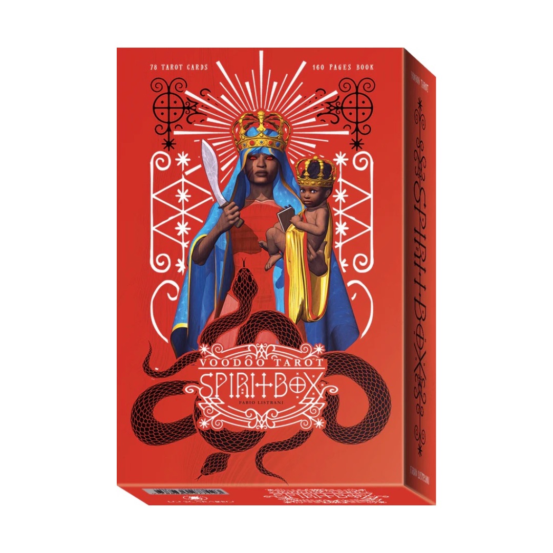 巫術塔羅 - 靈異盒套組｜Voodoo Tarot - Spirit Box Kit｜78張,贈中文翻譯