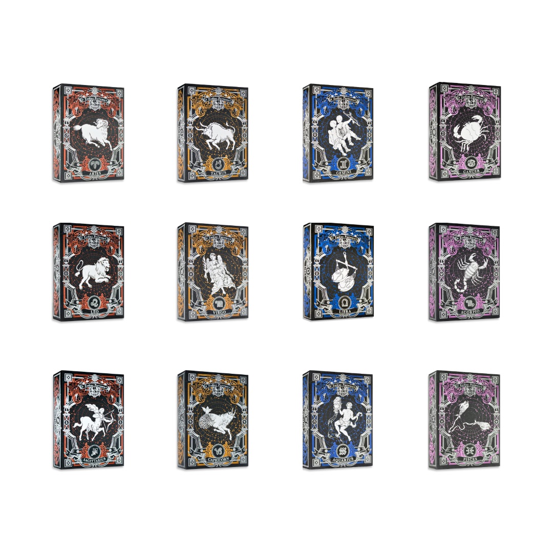 12星座收藏牌撲克牌｜Zodiac Portents Playing Cards｜56張