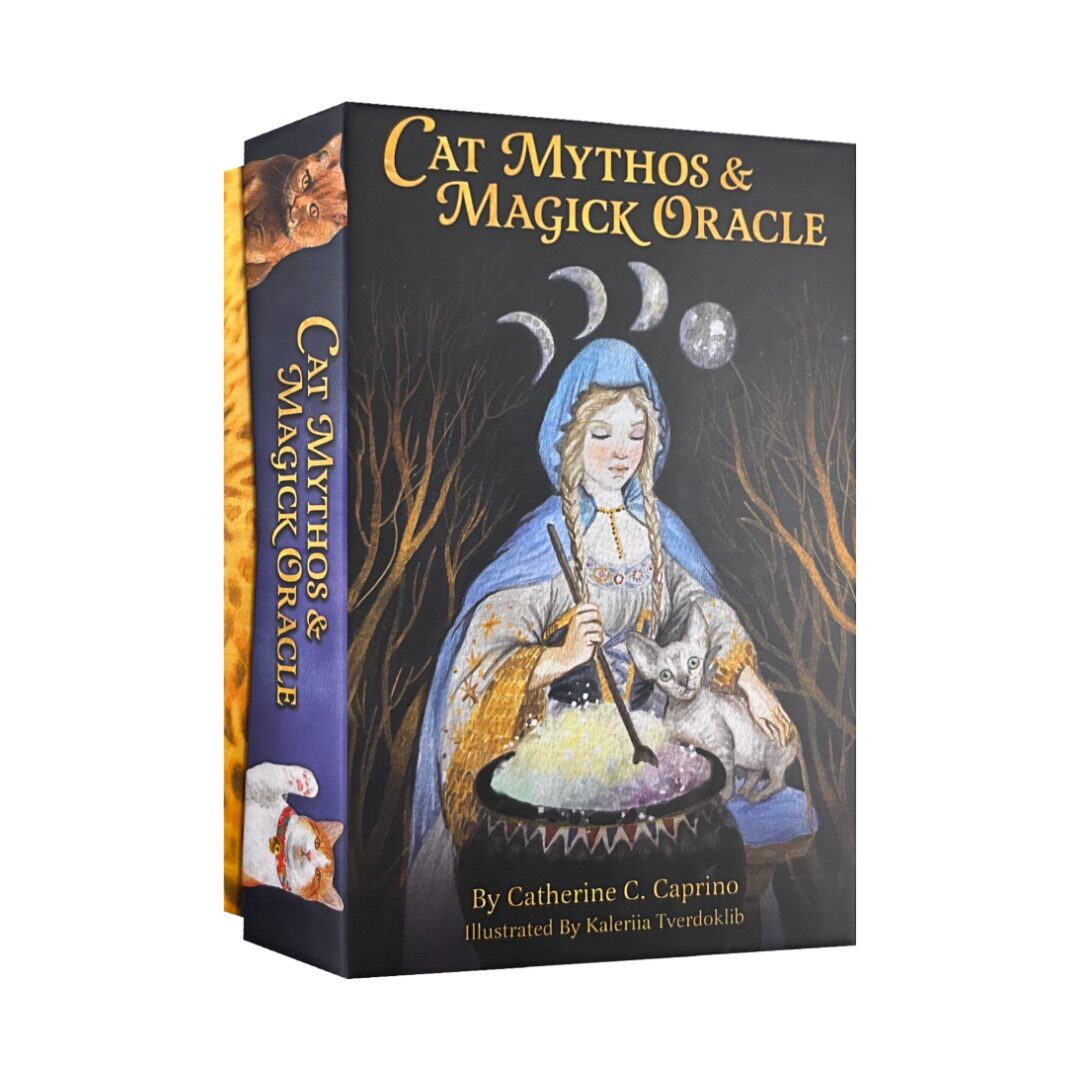 貓神秘學與魔法神諭卡｜Cat Mythos and Magick Oracle｜45張,贈中文翻譯