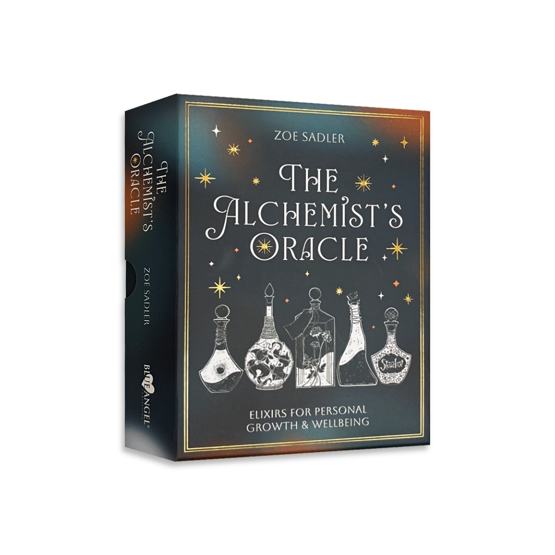 煉金術士占卜卡｜The Alchemist's Oracle｜48張,解鎖符號和元素智慧,引導穿越自身歡愉,贈中文翻譯