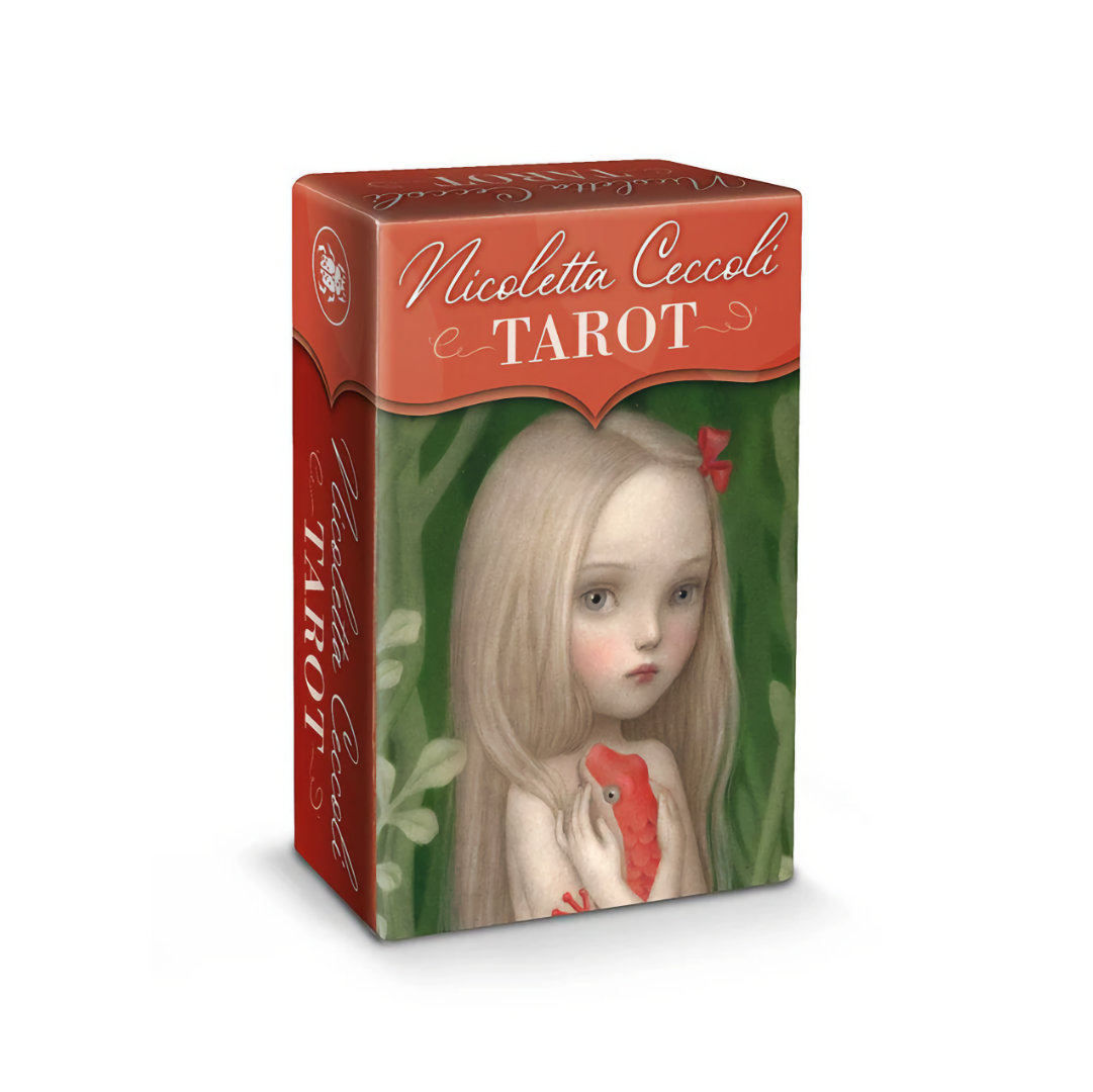 迷你版妮可麗塔瑟可莉塔羅｜Mini Tarot Ceccoli New Edition｜78張,瘋狂中存在著平靜的和諧,贈中文翻譯