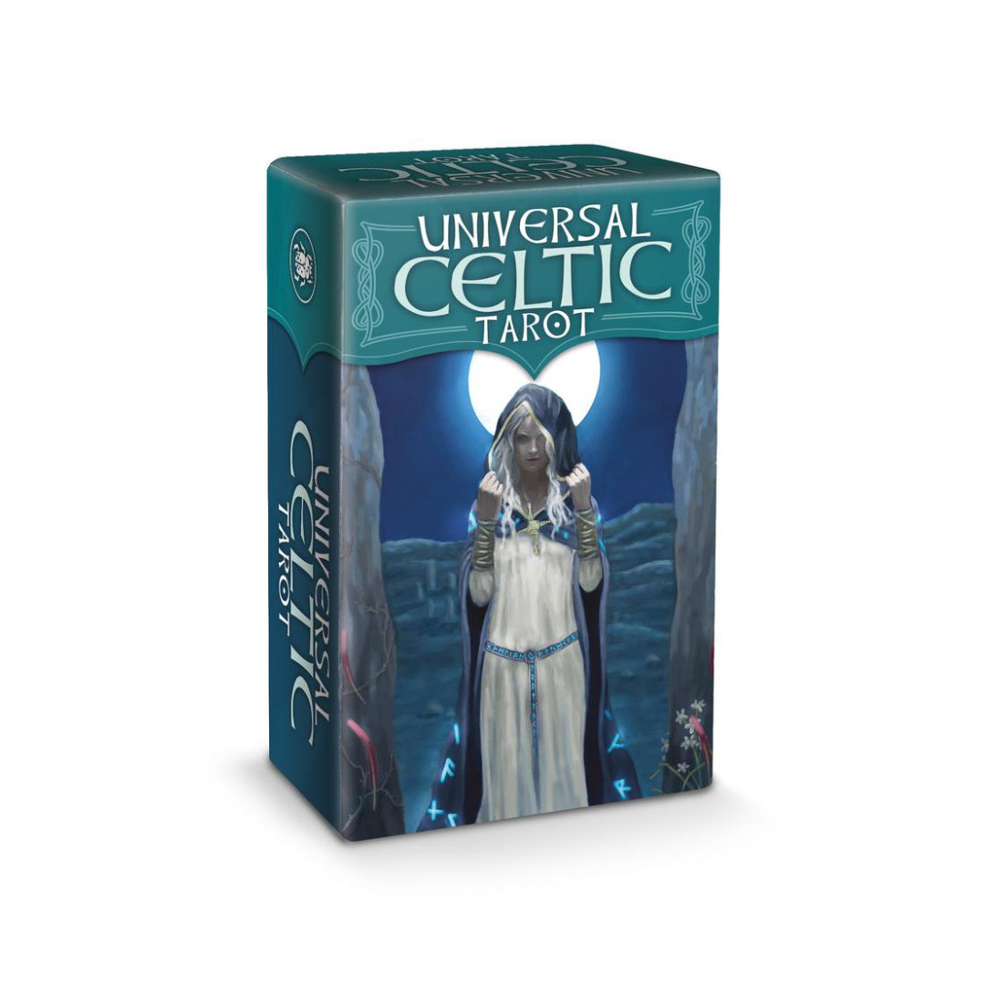 迷你版通用凱爾特塔羅牌｜Universal Celtic Tarot Mini｜78張,贈中文翻譯