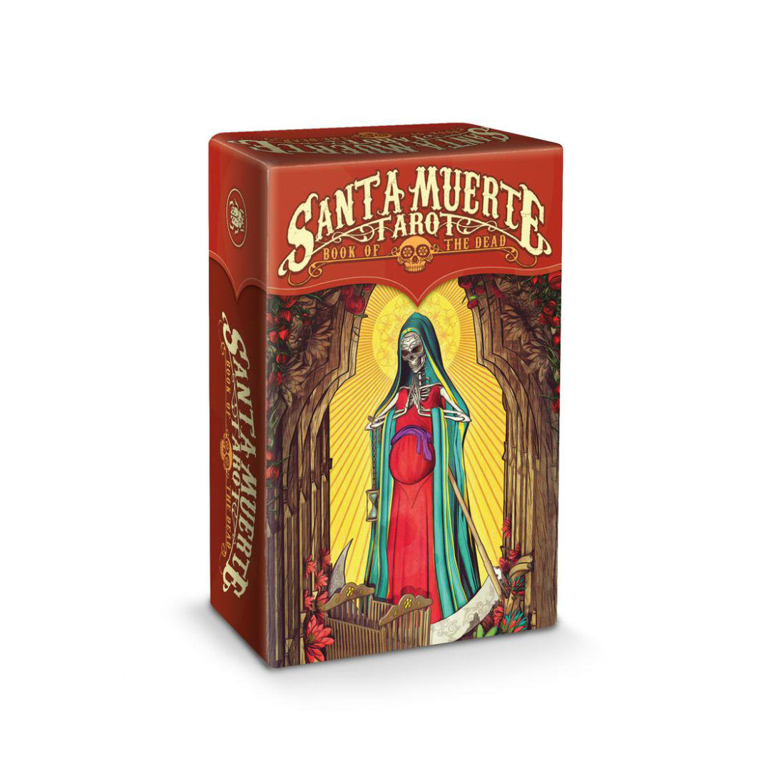 迷你版死亡聖神塔羅牌｜Santa Muerte Tarot Mini｜78張,,贈中文翻譯
