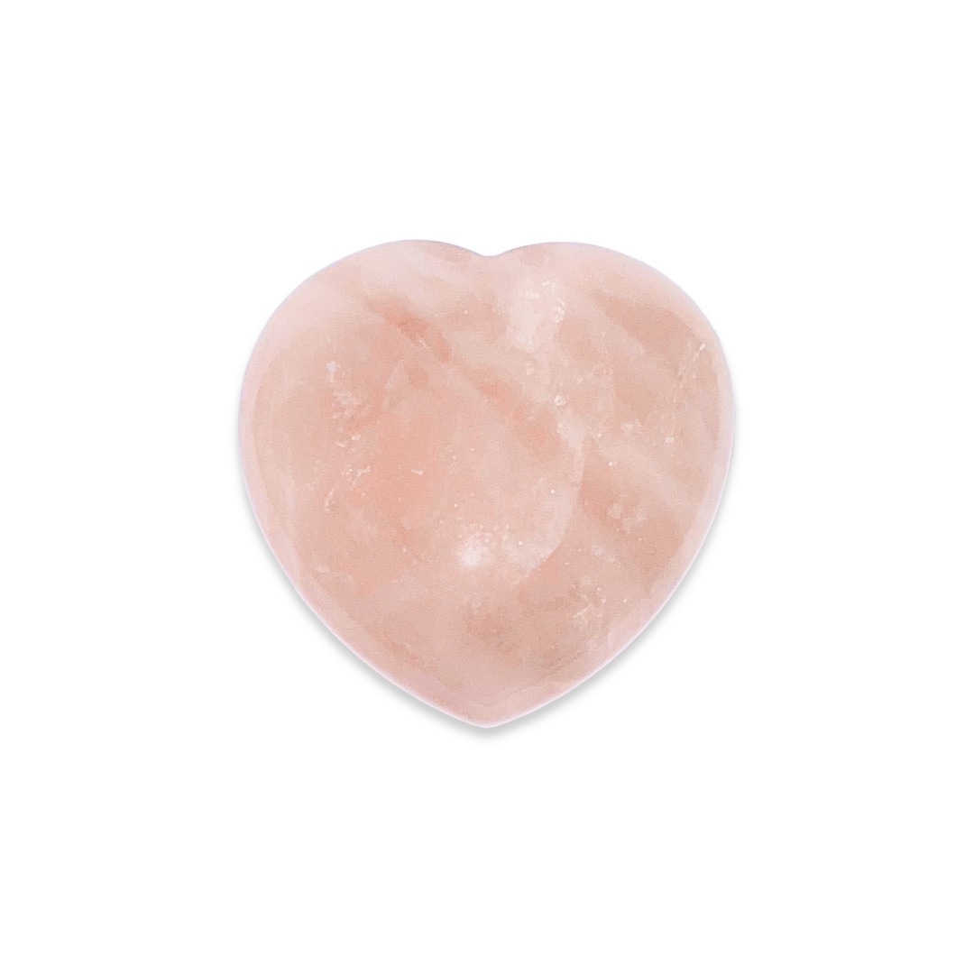 粉晶愛心｜Rose Quartz Heart Stone