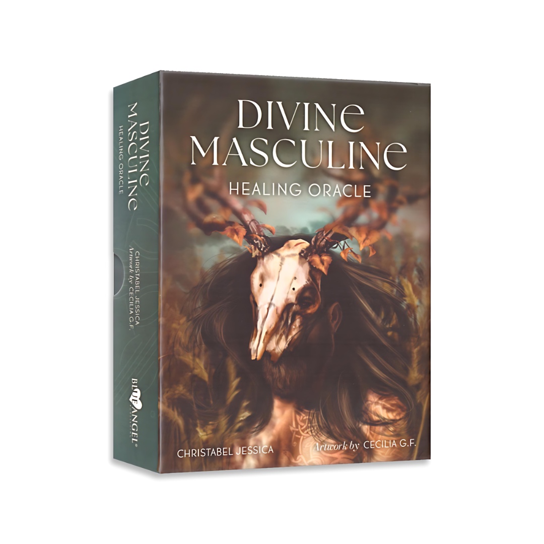 聖陽能量療癒卡｜Divine Masculine Healing Oracle｜44張,贈中文翻譯