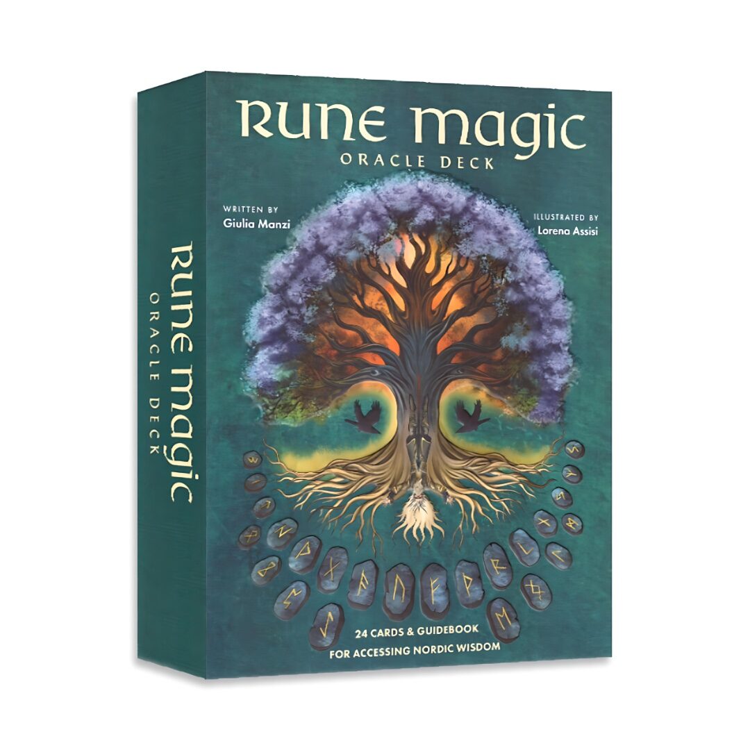符文魔法神諭卡｜Rune Magic Oracle Deck｜24張,贈中文翻譯