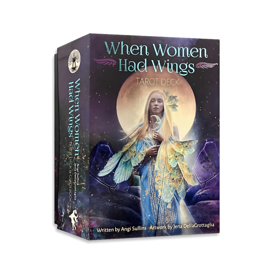 翼女塔羅牌組｜When Women Had Wings Tarot Deck｜78張,贈中文翻譯
