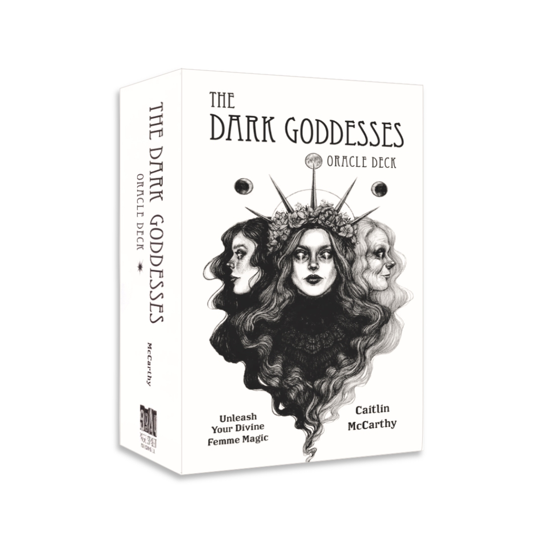黑暗女神神諭卡｜Dark Goddesses Oracle｜60張,贈中文翻譯