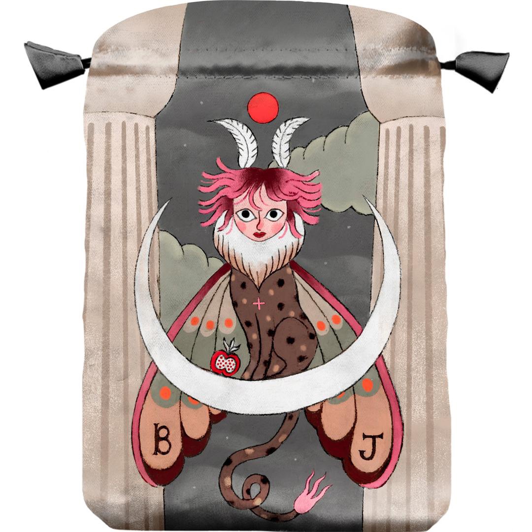 邪月塔羅收納袋｜Wicked Moon - Tarot Pouch｜義大利聖甲蟲塔羅保護袋系列