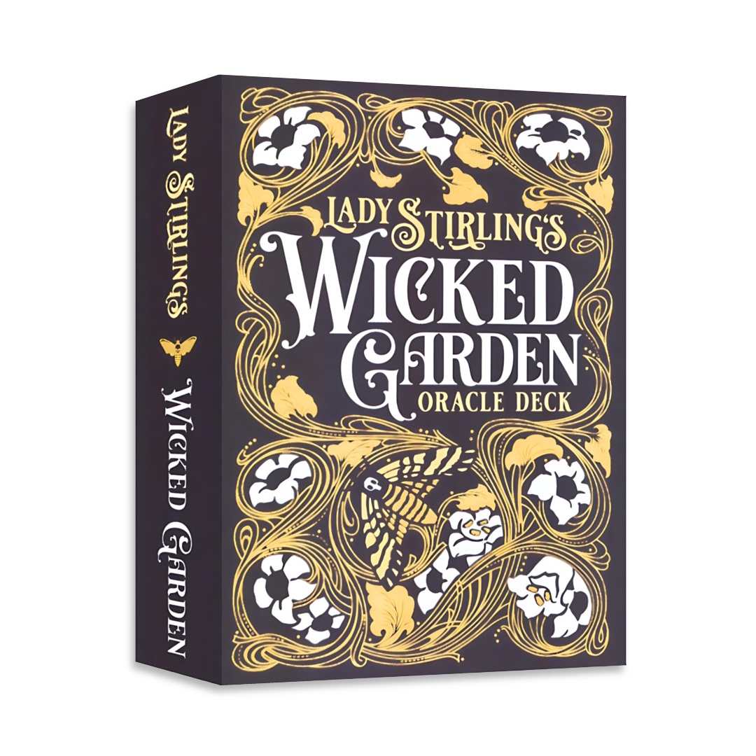 斯特靈夫人的邪惡花園神諭卡｜Lady Stirling's Wicked Garden Oracle Deck｜32張,贈中文翻譯