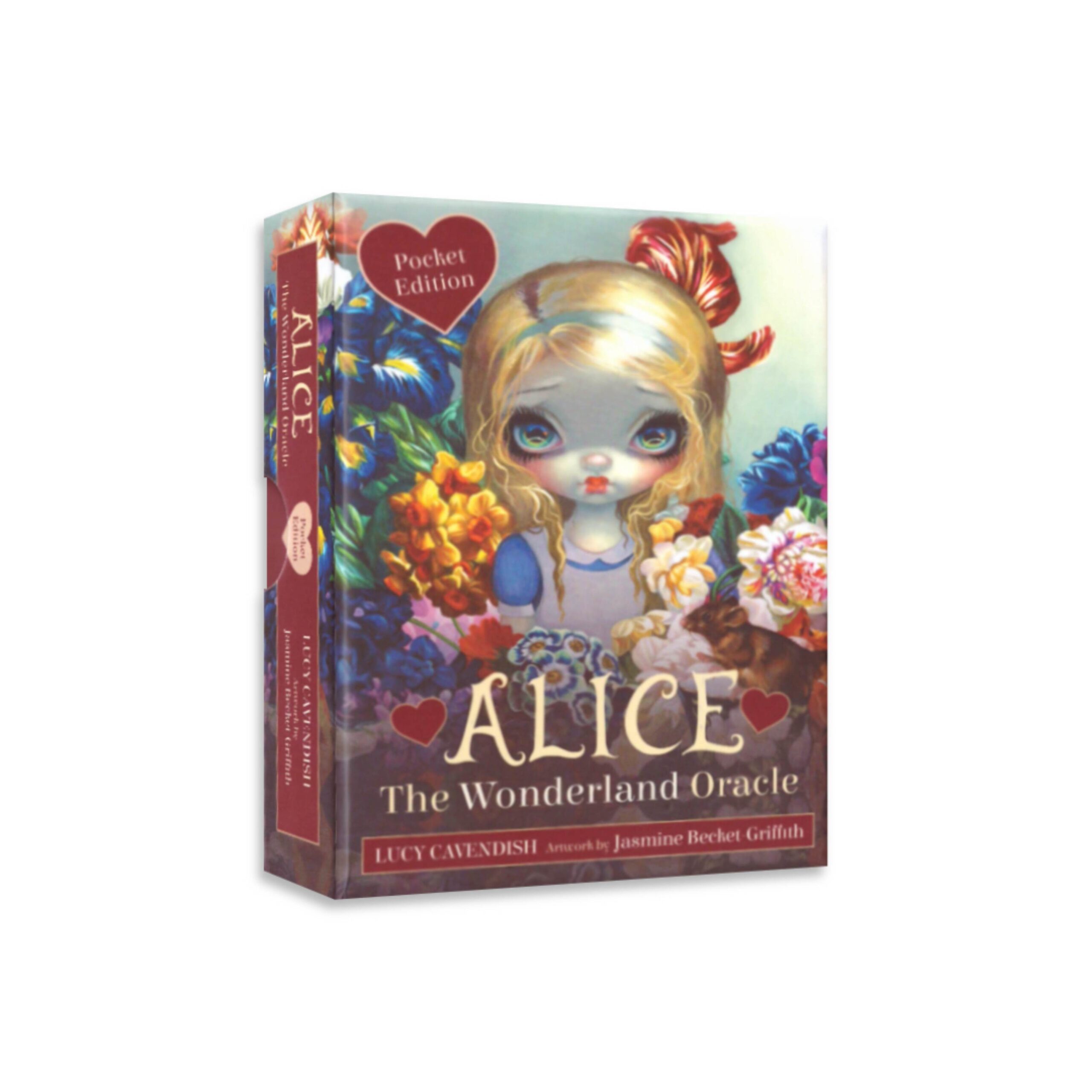 愛麗絲夢遊仙境神諭卡口袋版｜Alice: The Wonderland Oracle (Pocket Edition)｜,贈中文翻譯