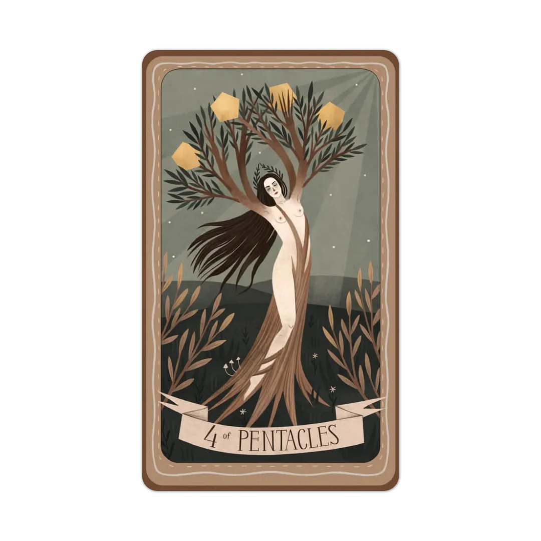 綠色法典塔羅牌套組|Green Codex Tarot Kit|78張,找出人類與自然聯繫成生命原始網絡的根源,贈中文翻譯