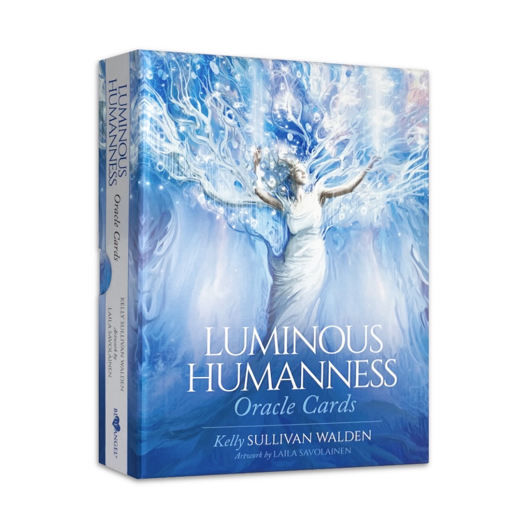 人性光輝神諭卡｜Luminous Humanness Oracle Cards｜44張,將洞察力、想像力和快樂融入其中,贈中文翻譯