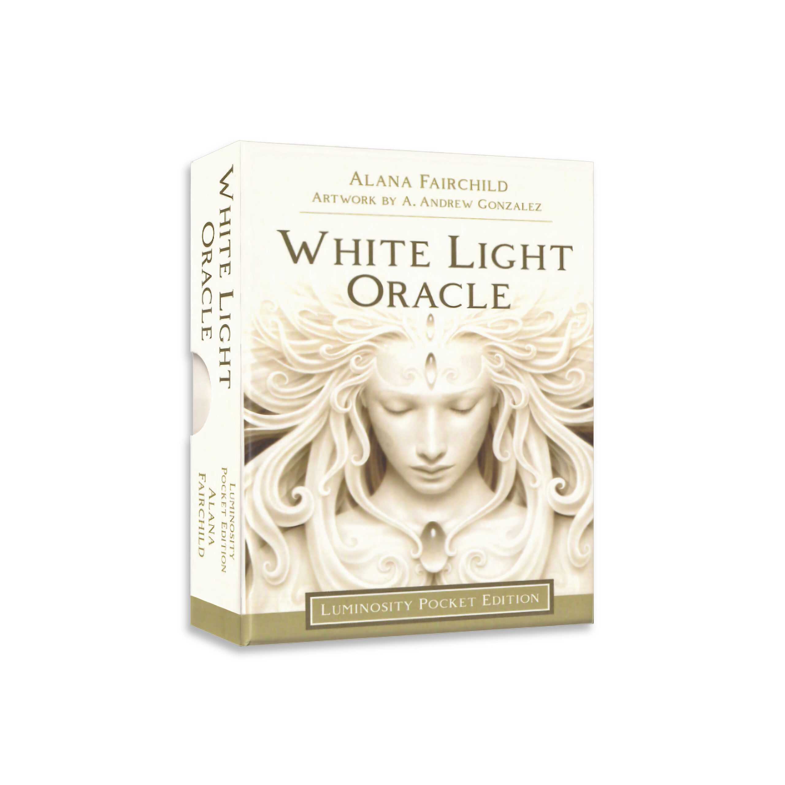 白光神諭卡：光輝口袋版｜White Light Oracle: Luminosity Pocket Edition｜44張,整個彩虹光譜的頻率適用於提升和調整內在的高等意識,贈中文翻譯