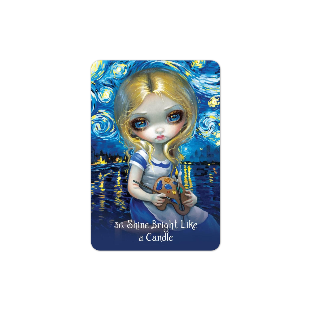 愛麗絲夢遊仙境神諭卡口袋版|Alice: The Wonderland Oracle (Pocket Edition)|,贈中文翻譯