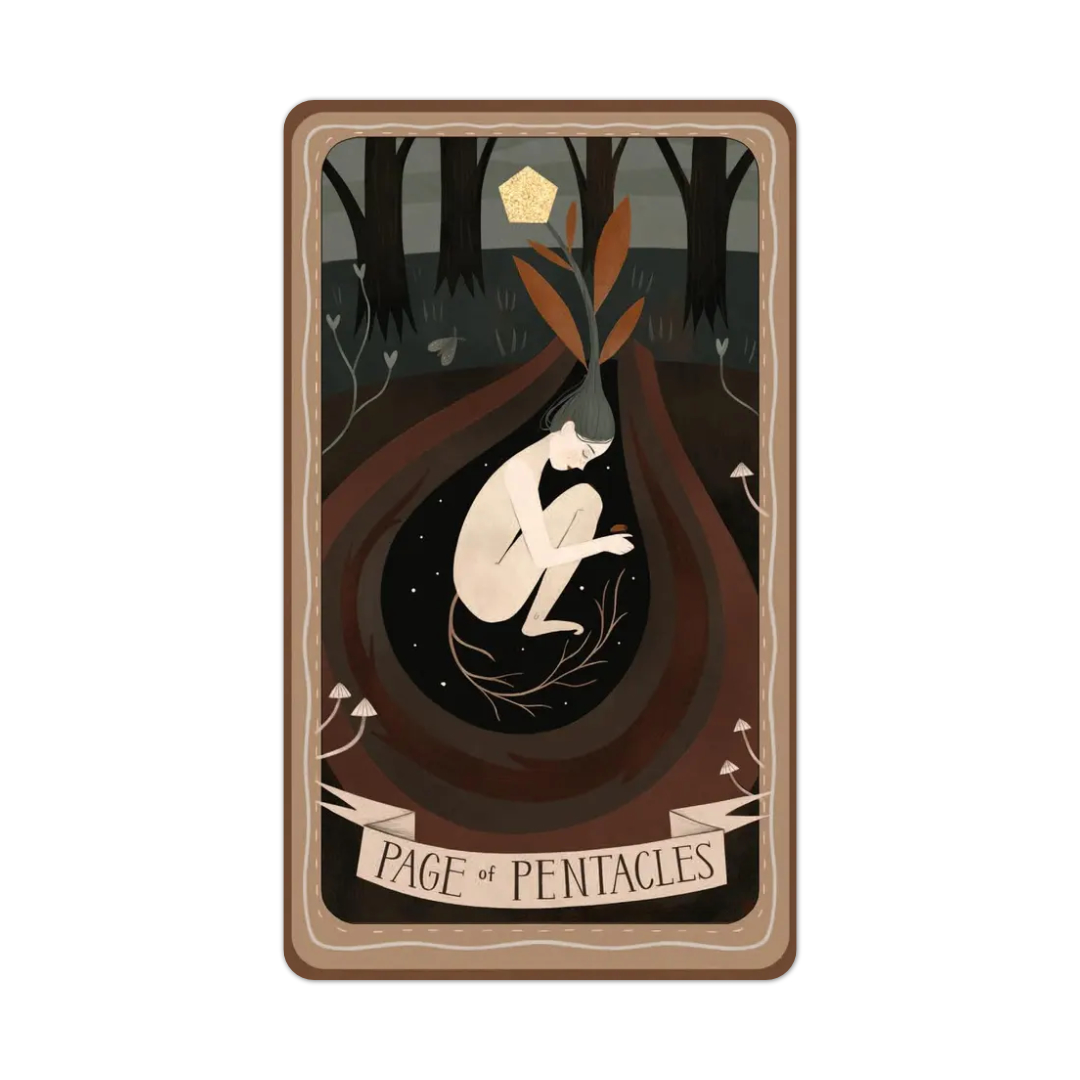 綠色法典塔羅牌套組|Green Codex Tarot Kit|78張,找出人類與自然聯繫成生命原始網絡的根源,贈中文翻譯