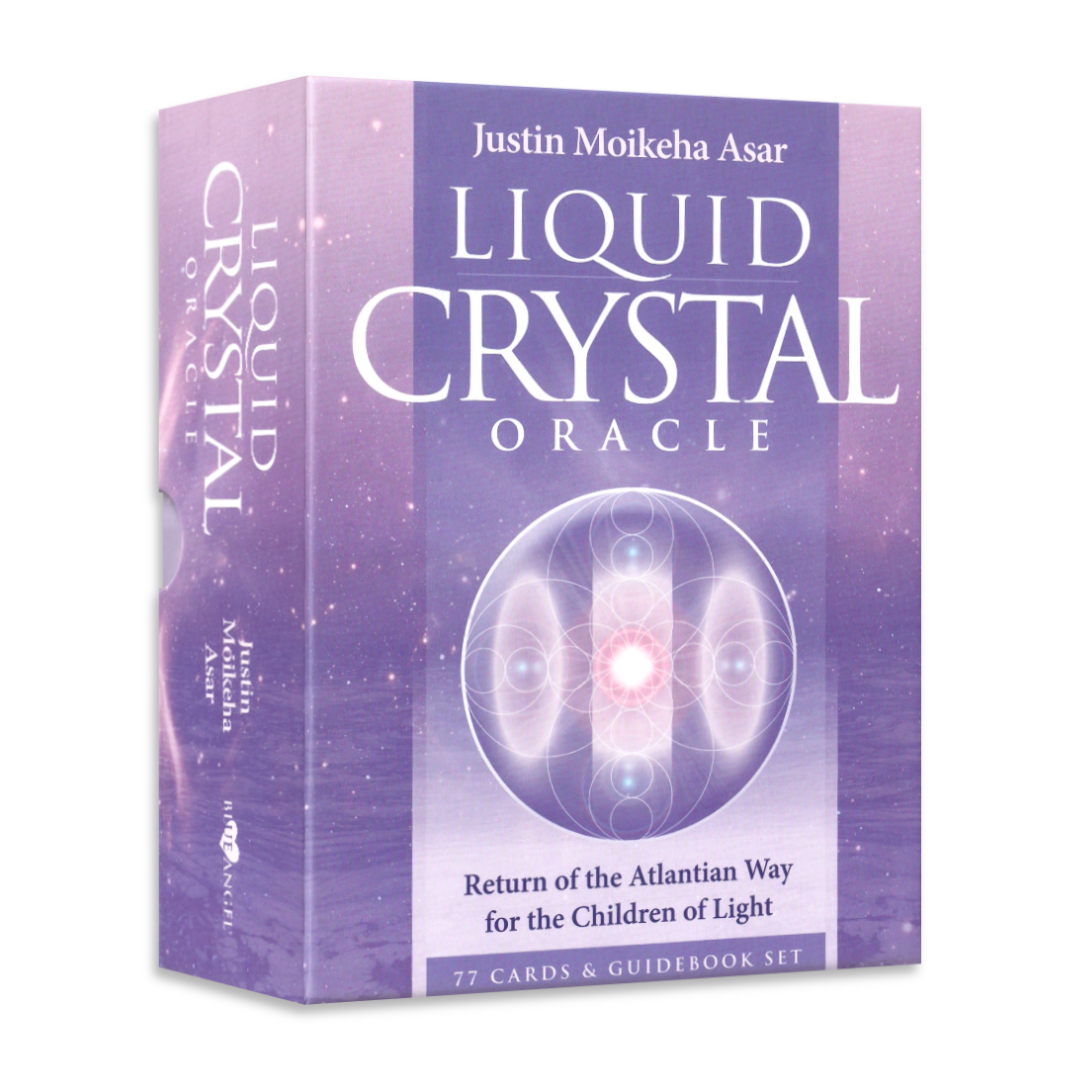 明亮水晶神諭卡再版｜Liquid Crystal Oracle 2nd Edition｜,贈中文翻譯