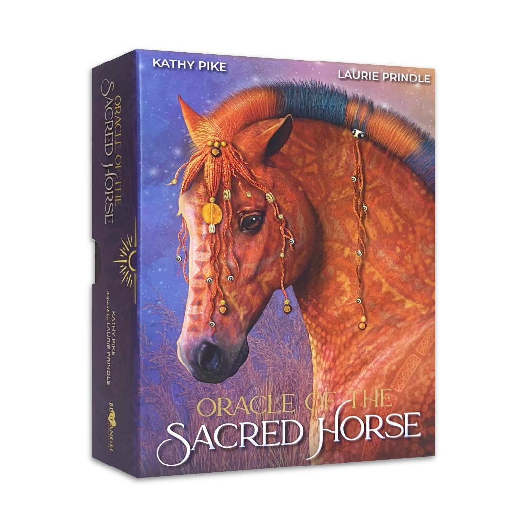 聖馬神諭｜Oracle of the Sacred Horse｜41張,自由、優雅、力量和敏捷,贈中文翻譯