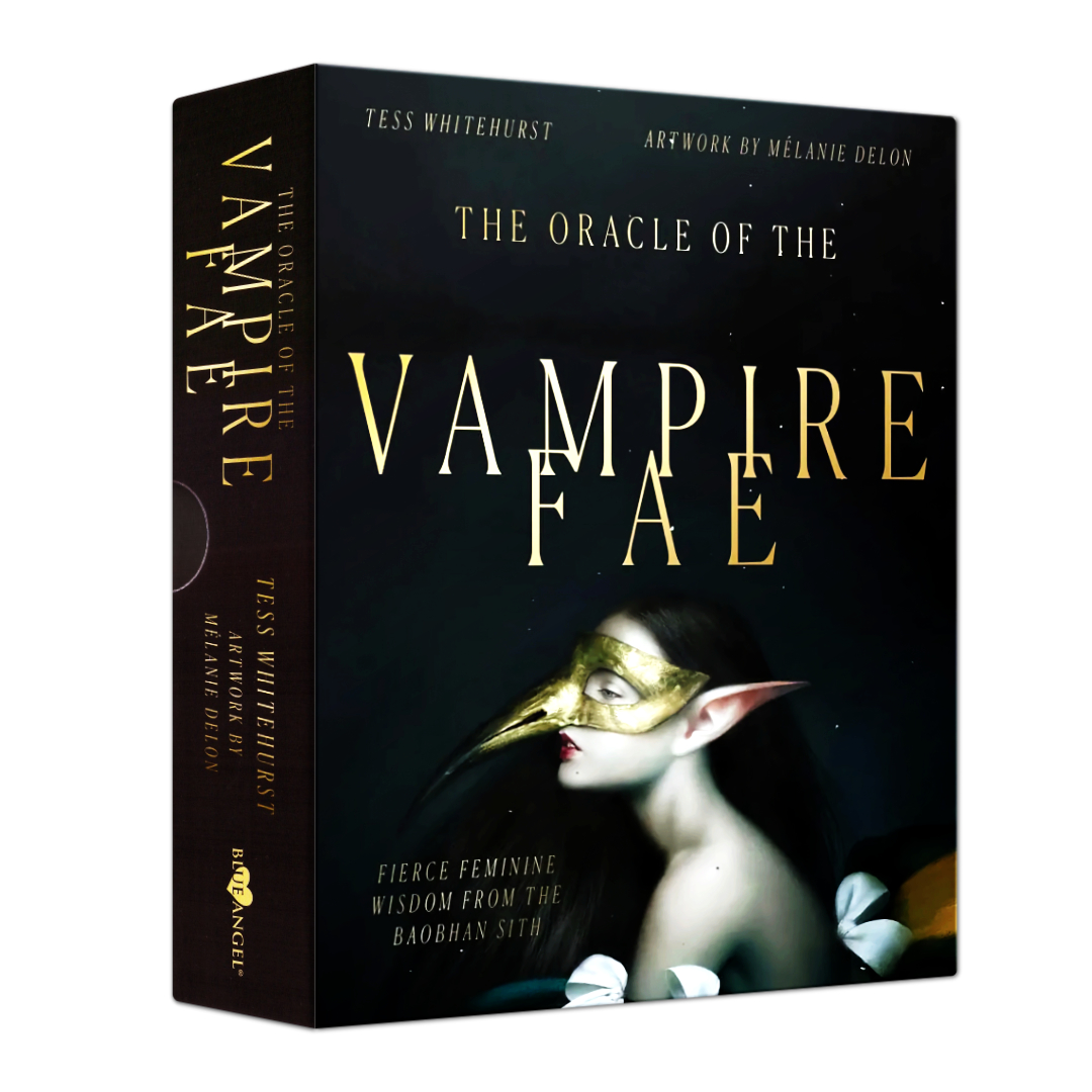 吸血妖精智諭卡：獻給勇敢女性的覺醒訊息｜The Oracle of the Vampire Fae：Fierce Feminine Wisdom from the Baobhan Sith｜52張,贈中文翻譯