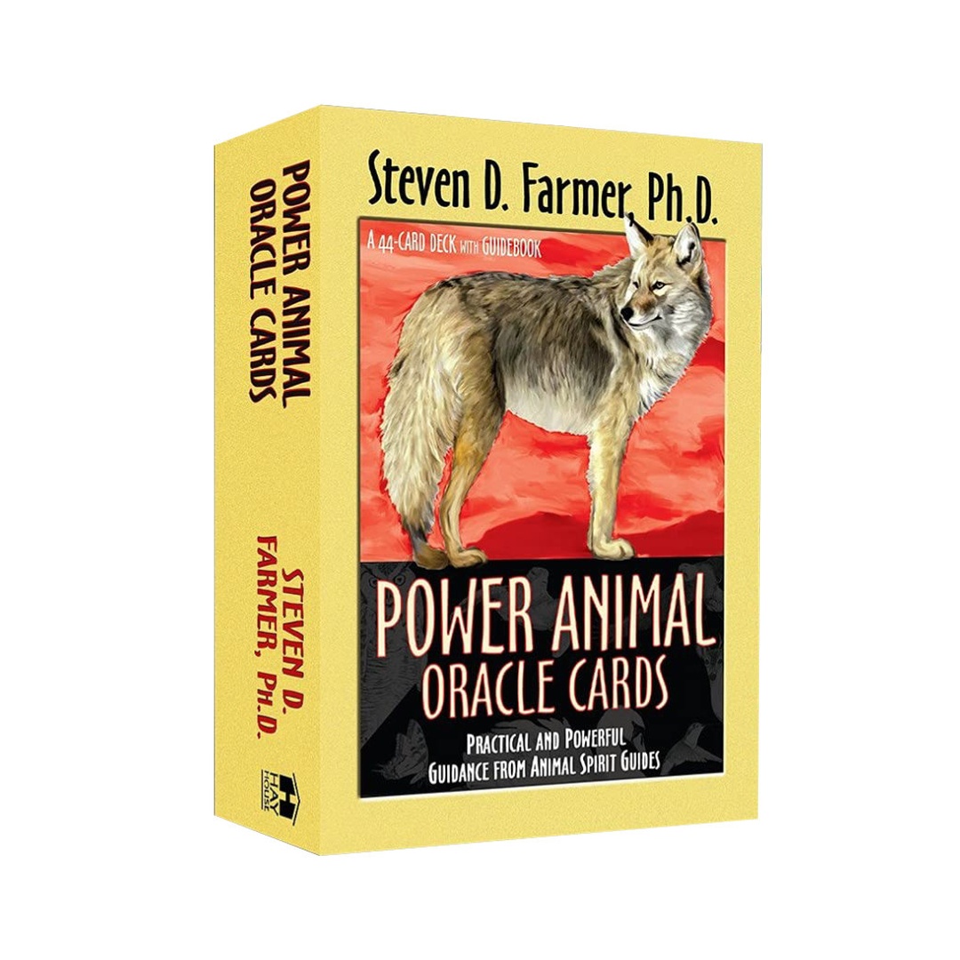 力量動物神諭卡｜Power Animal Oracle Cards｜44張,學習、指引、保護、療癒,贈中文翻譯