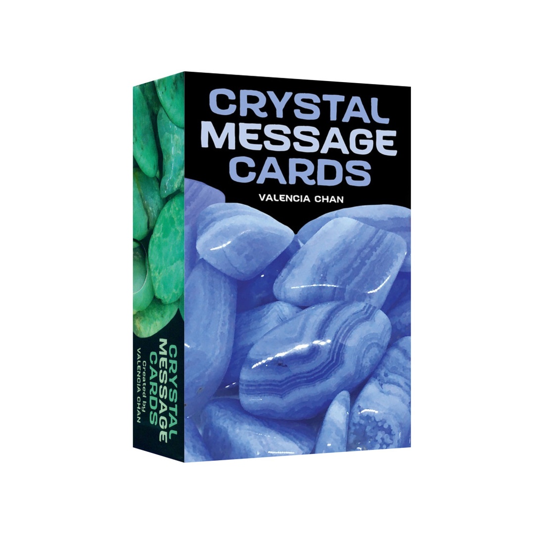 水晶訊息卡｜Crystal Message Cards｜70張,探索來自水晶的智慧,贈中文翻譯
