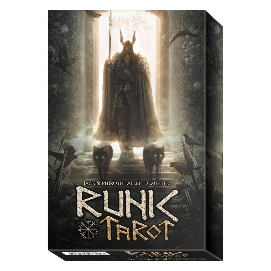 盧恩塔羅牌豪華盒裝版｜Runic Tarot Kit｜78張,源自北歐神話，透過符文塔羅連接眾神領域,贈中文翻譯