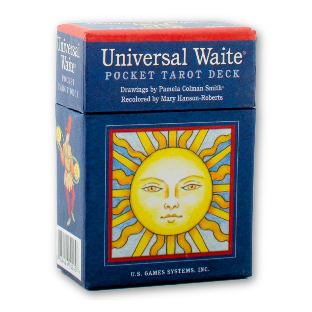 普及版偉特塔羅 - 口袋版｜Universal Waite Pocket Edition｜78張,贈中文翻譯