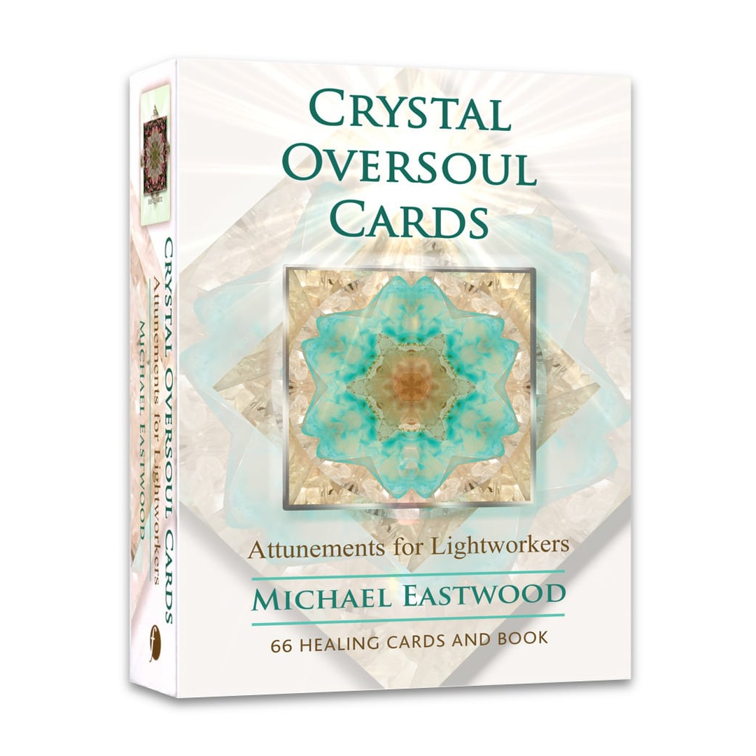 水晶超靈卡｜Crystal Oversoul Cards｜66張,精神上和形而上的特性、相關的氣味，以及與各脈輪間的關聯性,贈中文翻譯
