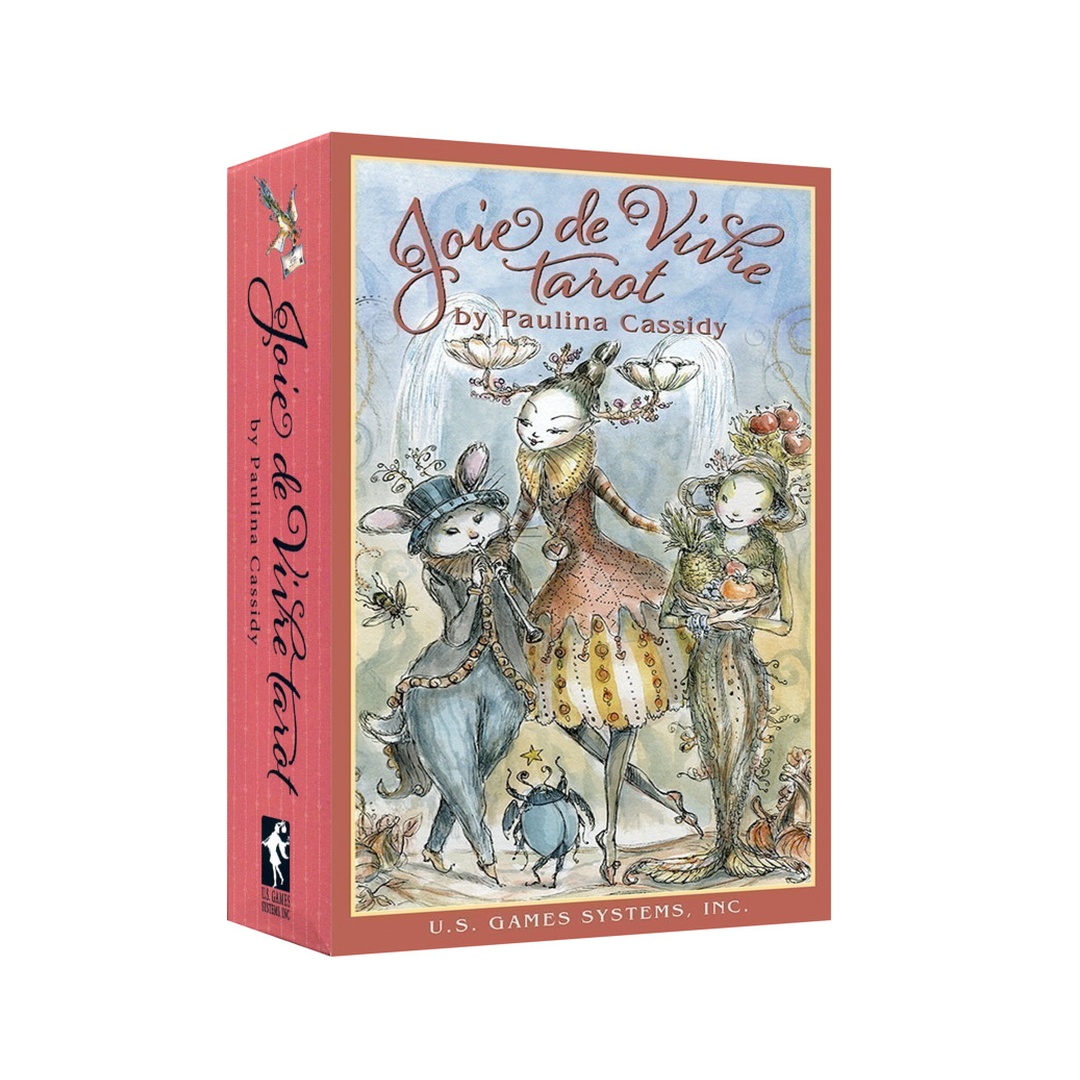 生活之樂塔羅牌｜Joie De Vivre Tarot｜78張,相信內在的聲音，走上自己的道路。從真實本質行動，以全新的眼光看世界。追隨生活所帶來的魔力,贈中文翻譯