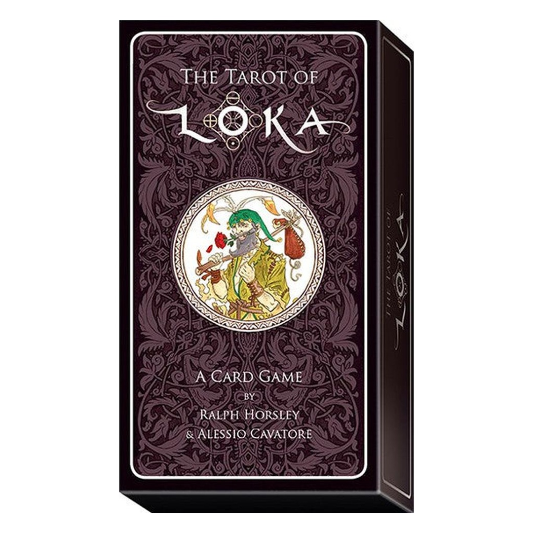 洛卡塔羅牌｜The Tarot Of Loka｜78張,仿造旗子方式進行對弈的多元玩法,贈中文翻譯