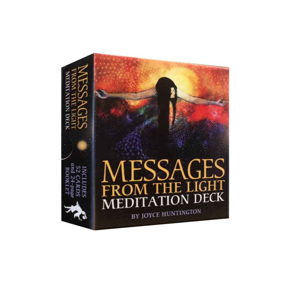 光之冥想神諭訊息卡｜Messages From The Light Meditation Deck｜52張,專注於精神意象進而豐盛與轉化,贈中文翻譯