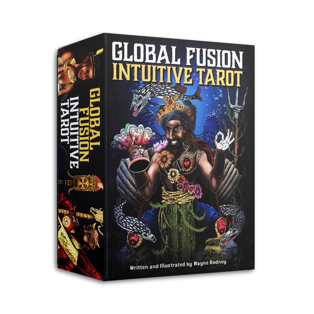 寰匯直覺塔羅｜Global Fusion Intuitive Tarot｜78張,共同信念的融合,贈中文翻譯