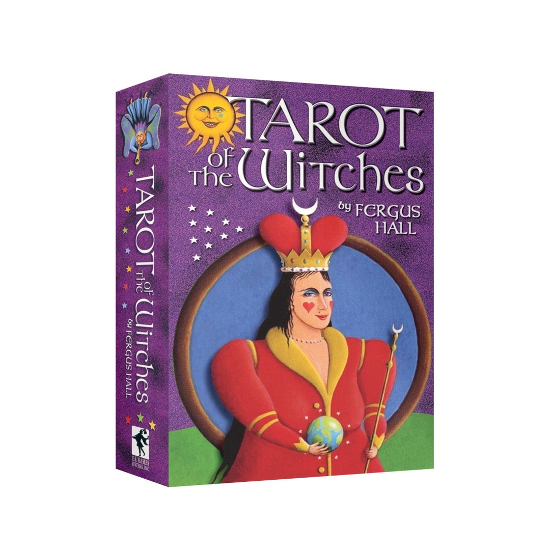 女巫塔羅｜Tarot Of The Witches Deck｜78張,夢幻般的奇想展現出豐富動感以及活力