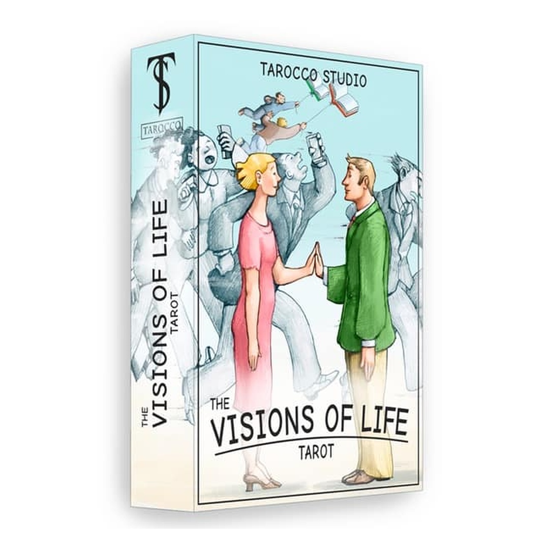 生活願景塔羅牌｜Visions Life Tarot｜讓幽默的插圖連結你的生活