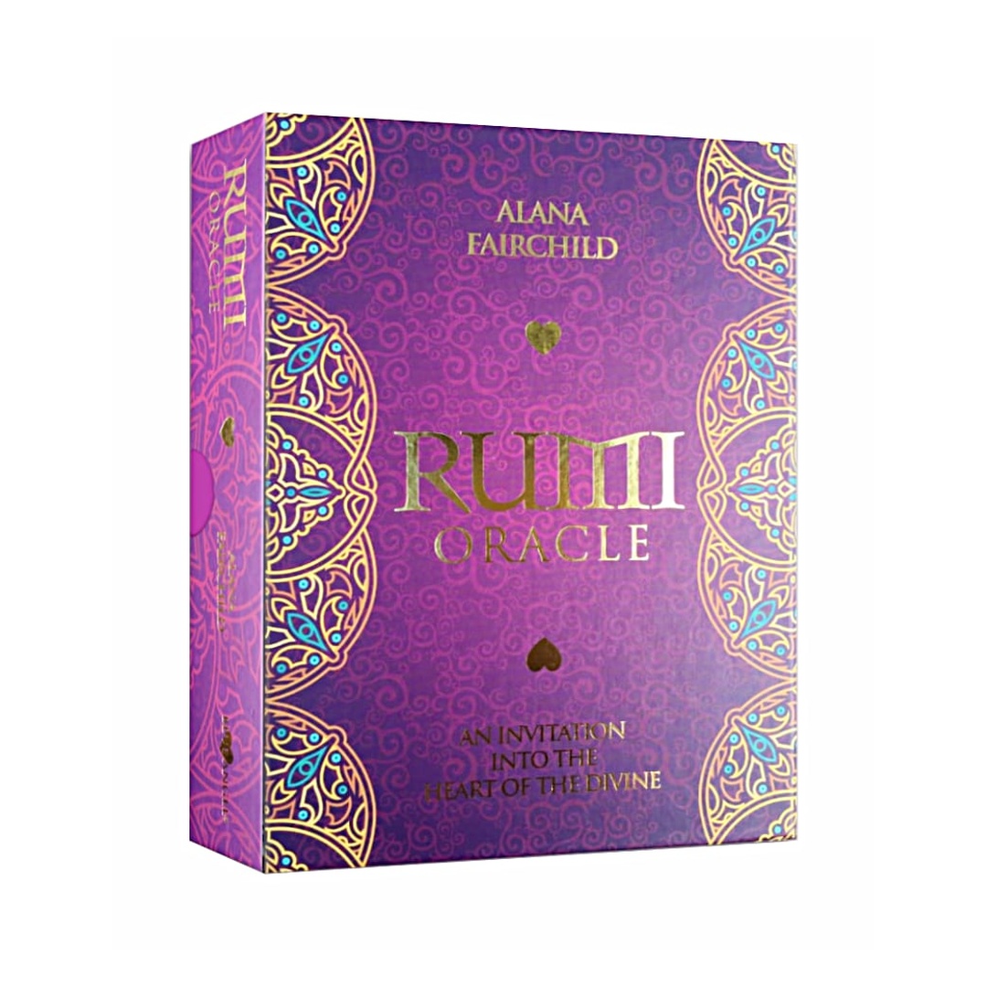 魯米神諭卡｜Rumi Oracle Card｜44張,新時代神祕主義詩人智慧的靈光、體悟生命奧祕、打開自在喜悅,贈中文翻譯