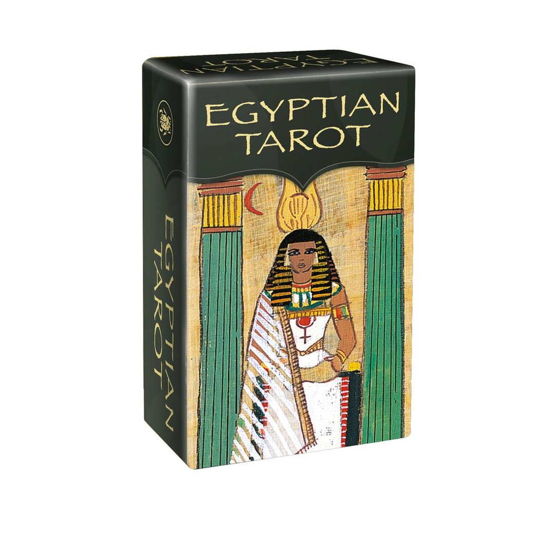 迷你埃及塔羅牌｜Egyptian Tarot MINI (new edition)｜78張,贈中文翻譯