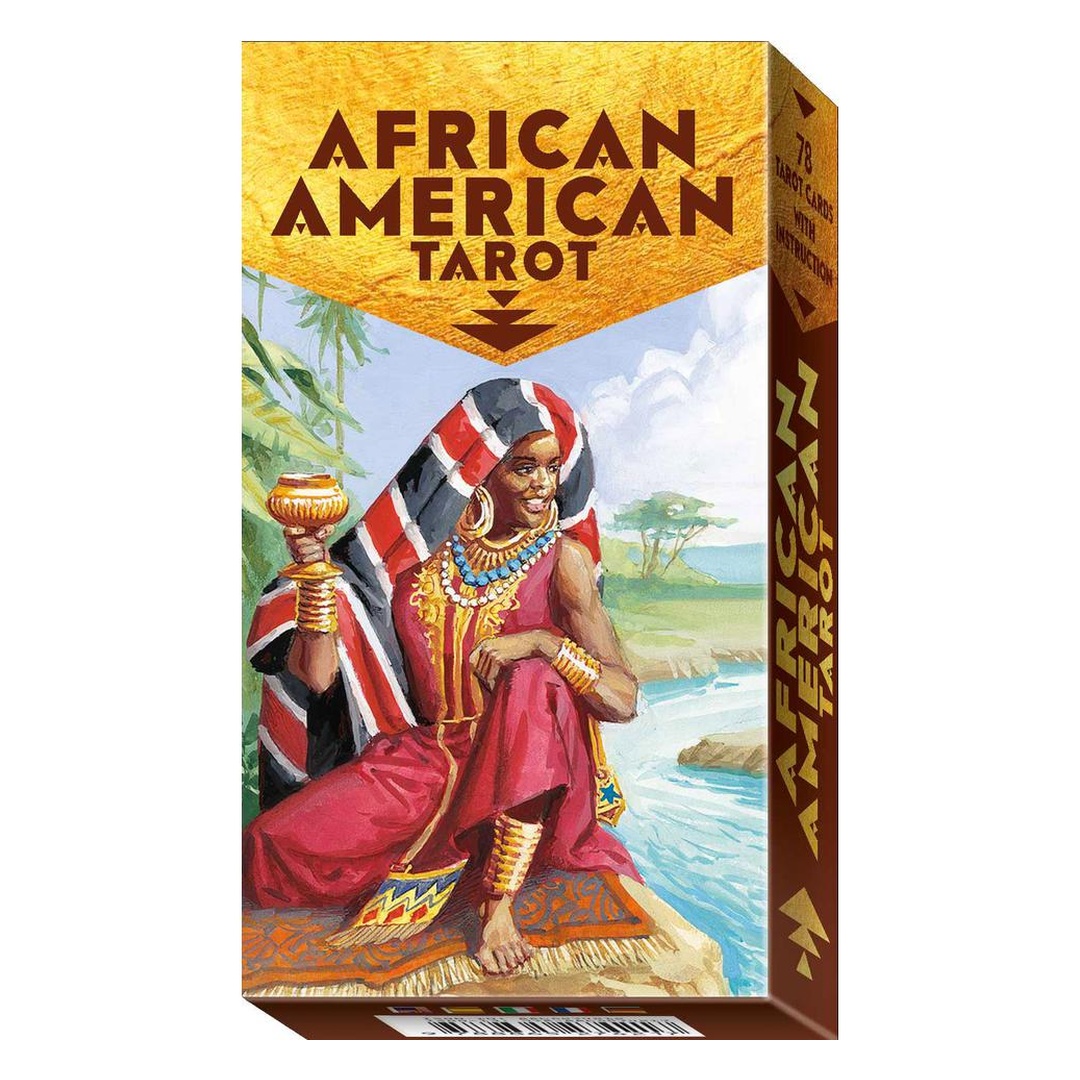 非裔美洲塔羅｜African American Tarot｜78張,豐富且深具特色的文化與色彩,贈中文翻譯
