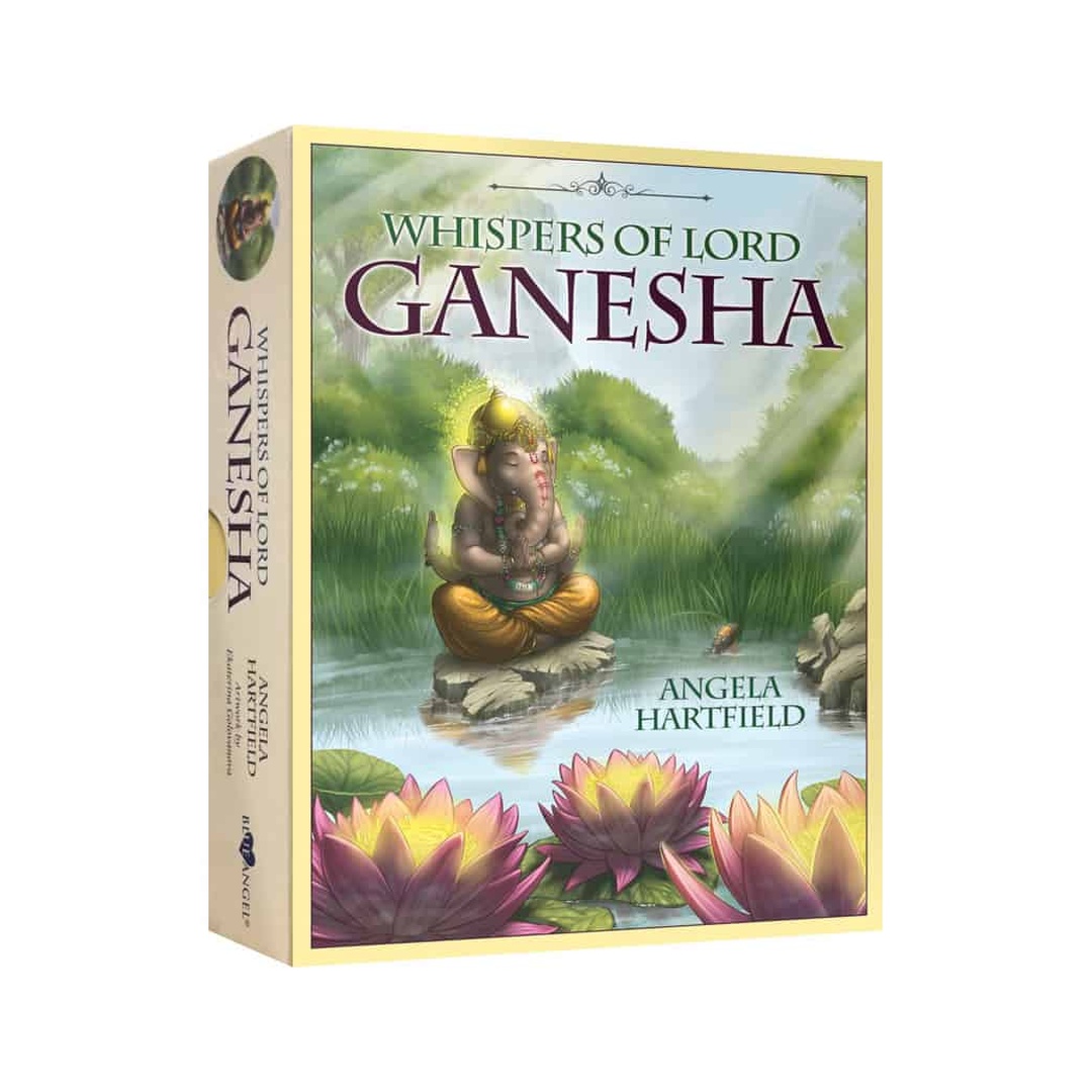象神密語神諭卡｜Whispers of Lord Ganesh｜50張,集結藝術於一身的守護神,贈中文翻譯